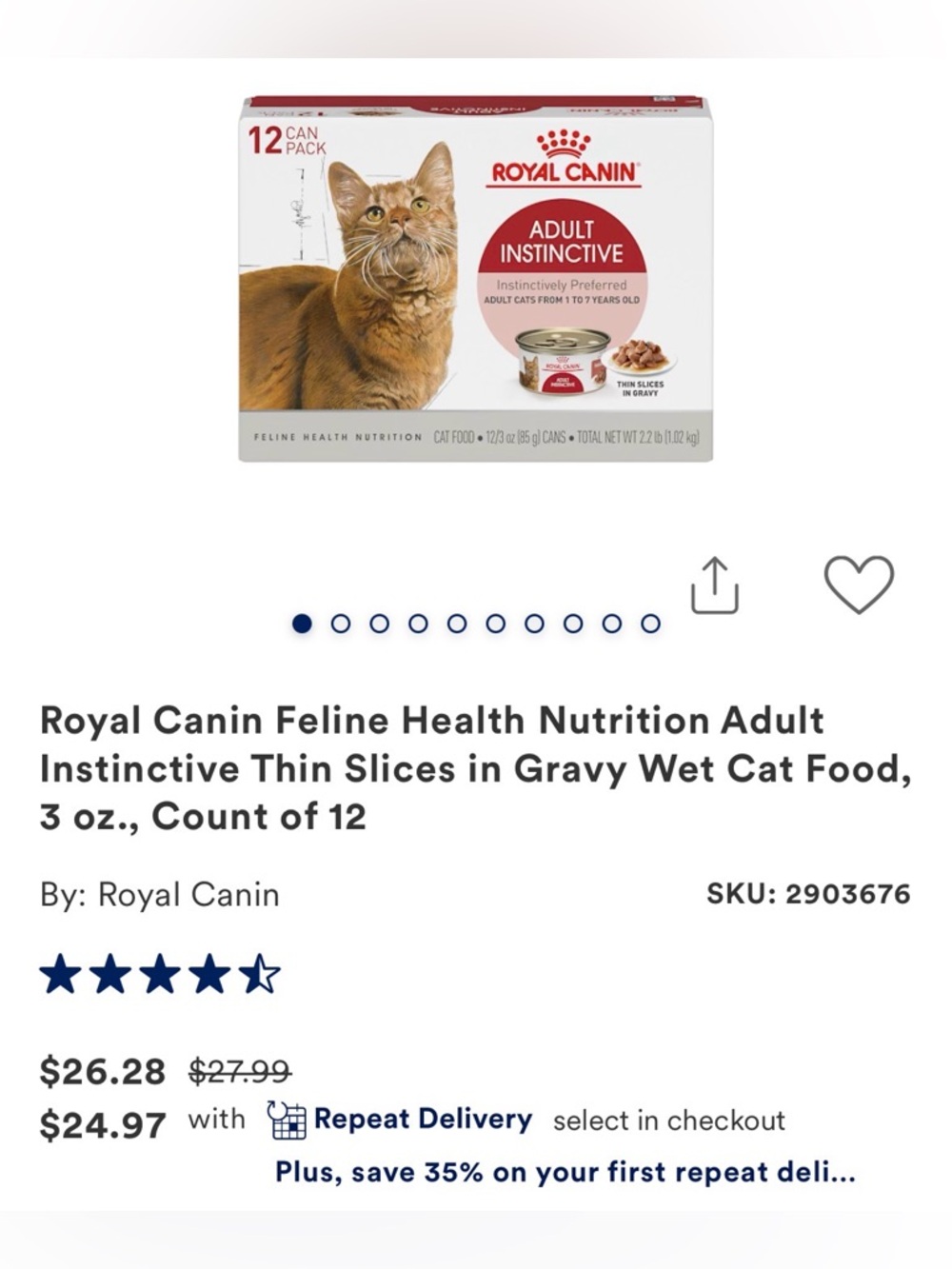 New in box! Royal Canin Wet Cat Food! - Picture 4 of 8
